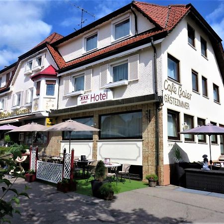 Hotel Conditorei Cafe Baier Schoemberg  Exterior foto
